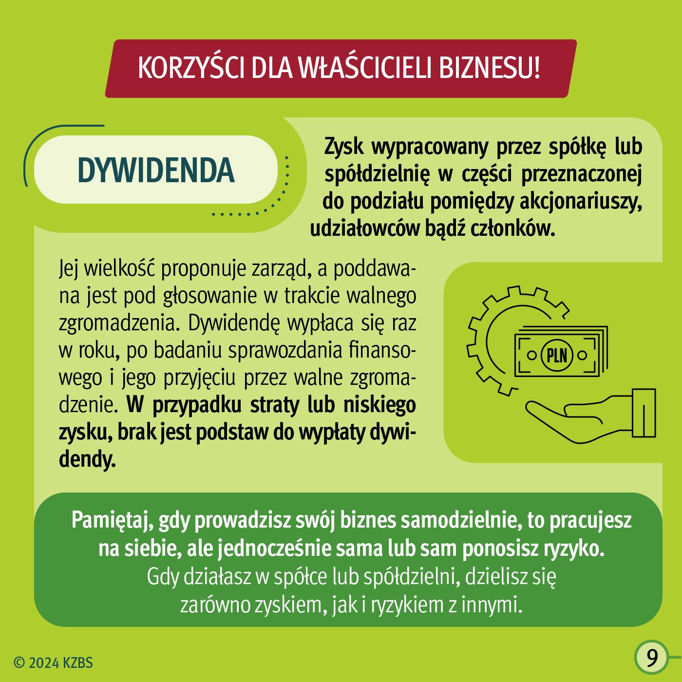 KZBS - W jakiej formie można prowadzić biznes