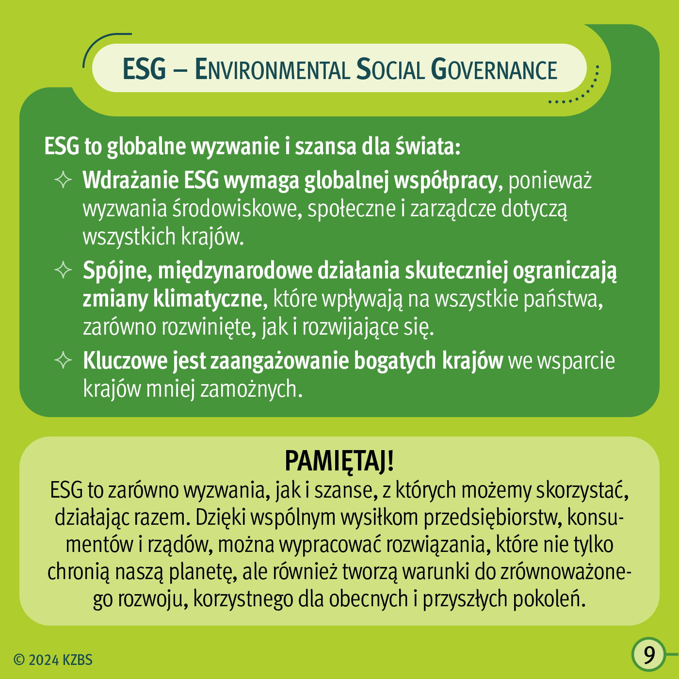 KZBS - ESG