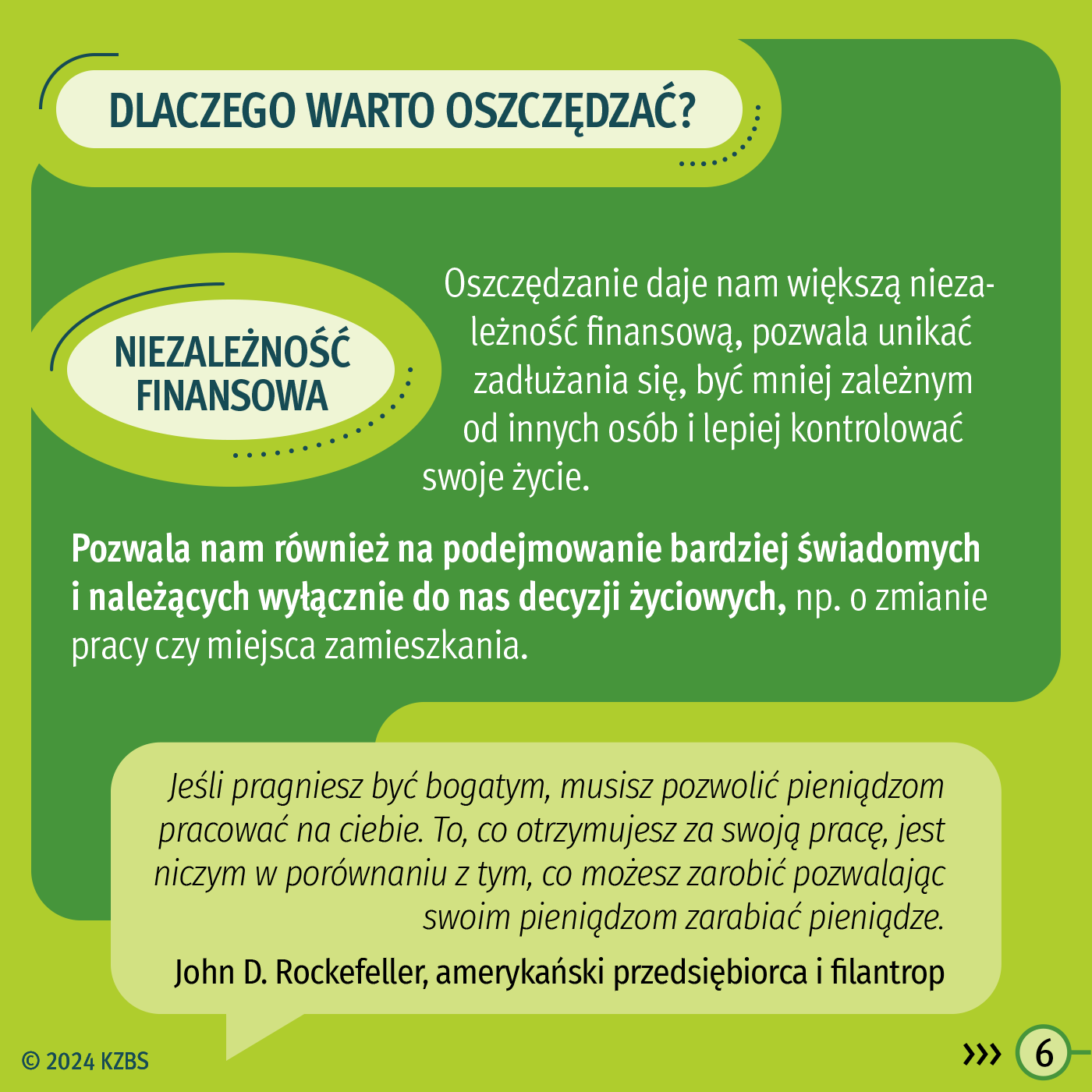 KZBS - Dlaczego warto oszczędzać