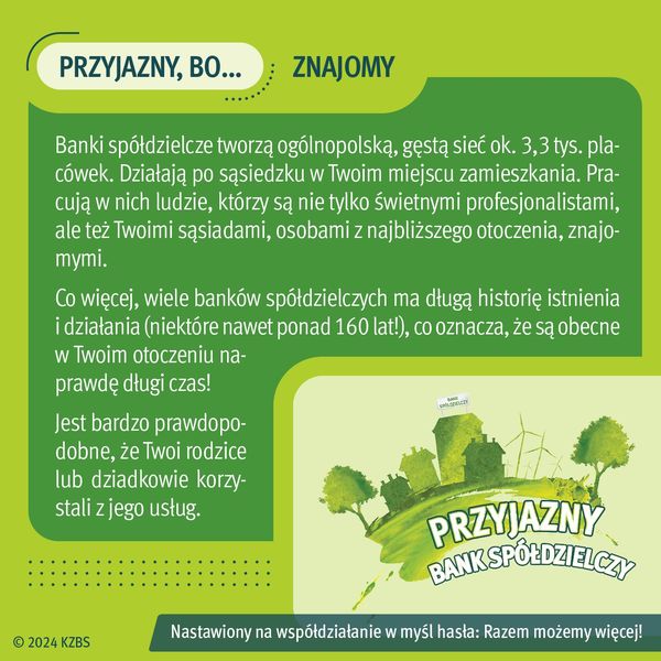 KZBS - Przyjazny Bank Sp&oacute;łdzielczy