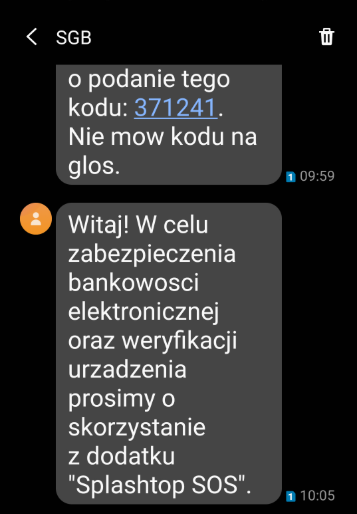 Oszuści podszywają się pod SGB