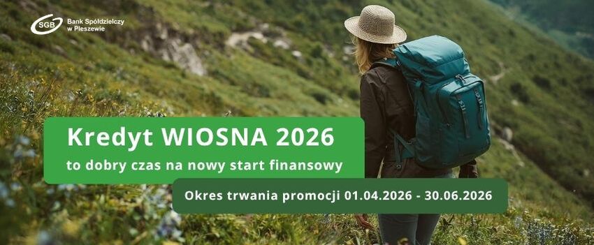 Kredyt gotówkowy Wiosna 2026
